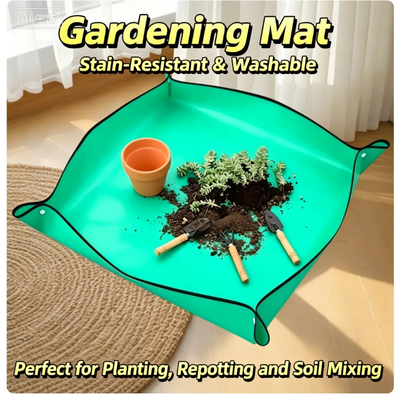 Repotting Mat - 防水植物植え替えマット PE 土壌交換パッド 室内ガーデニング作業マット