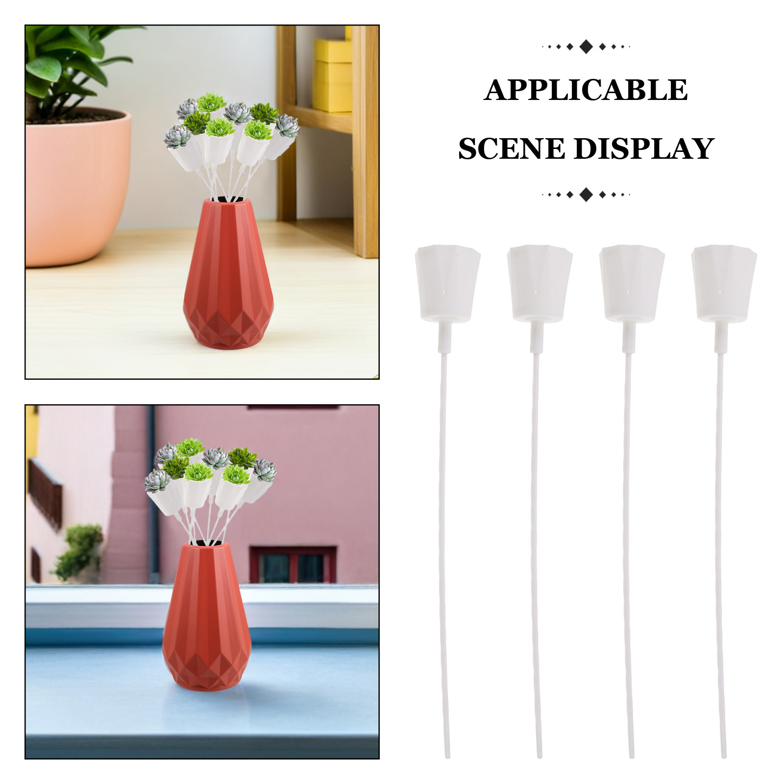 12個入り ミニ多肉植物ブーケ用包装ツールセット。取り外し可 - Succulent Set のレビューと価格