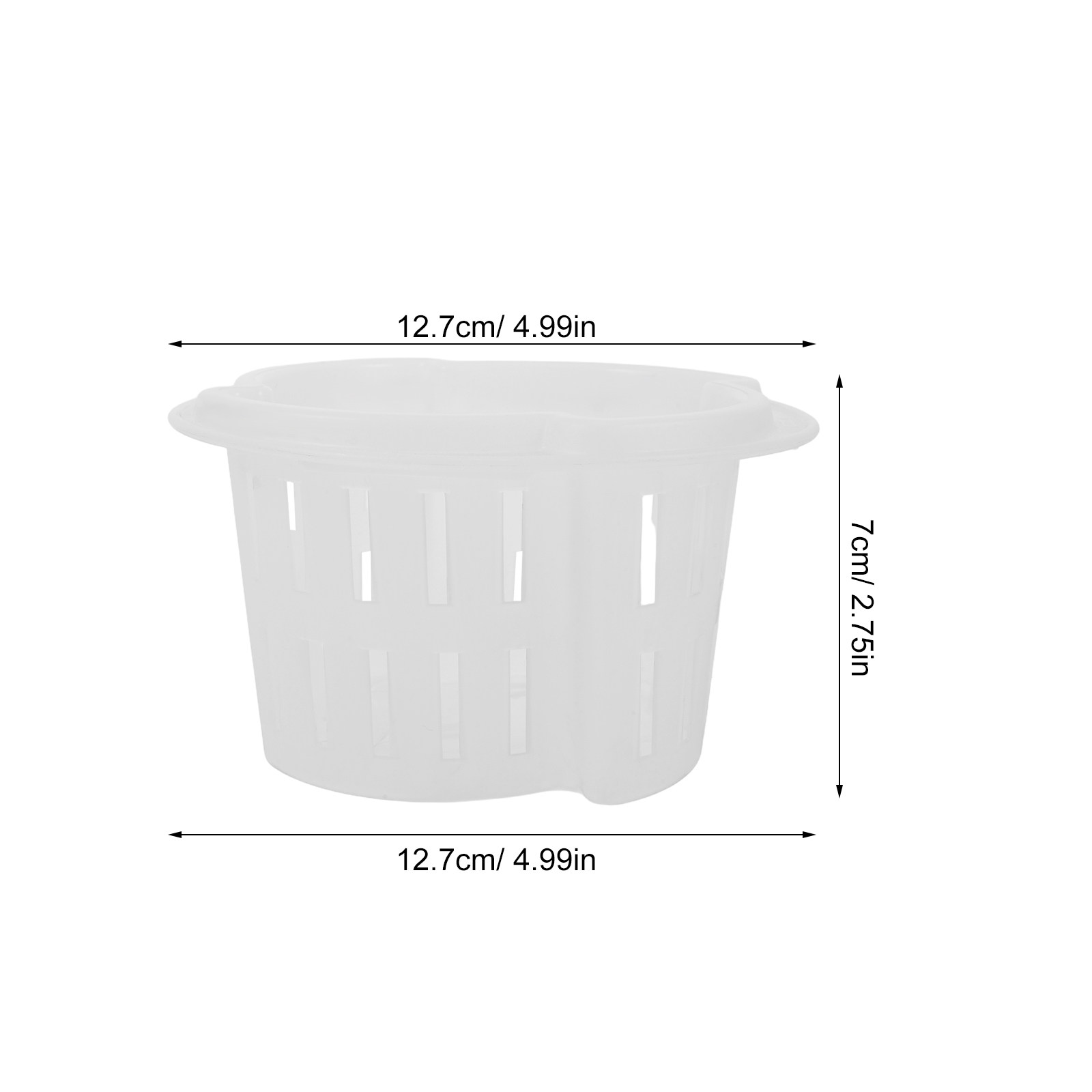 4個入り、厚手のプラスチック製メッシュネット付きプランター。 - Indoor Plants のレビューと価格