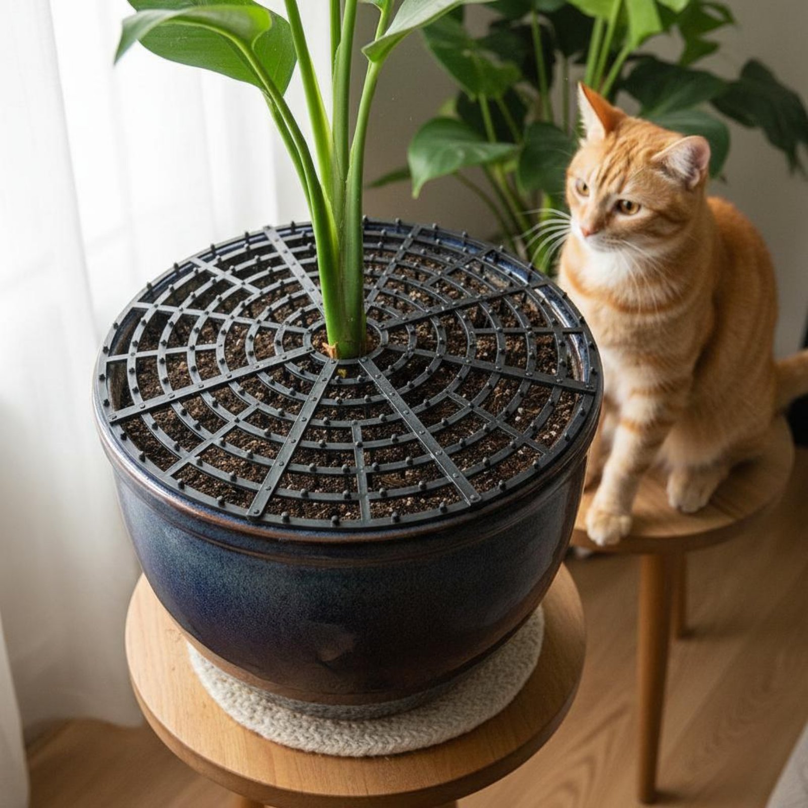 植木鉢土壌カバー耐候性植木鉢土壌カバーペット掘り返し防止ガー - The Plant Parent のレビューと価格