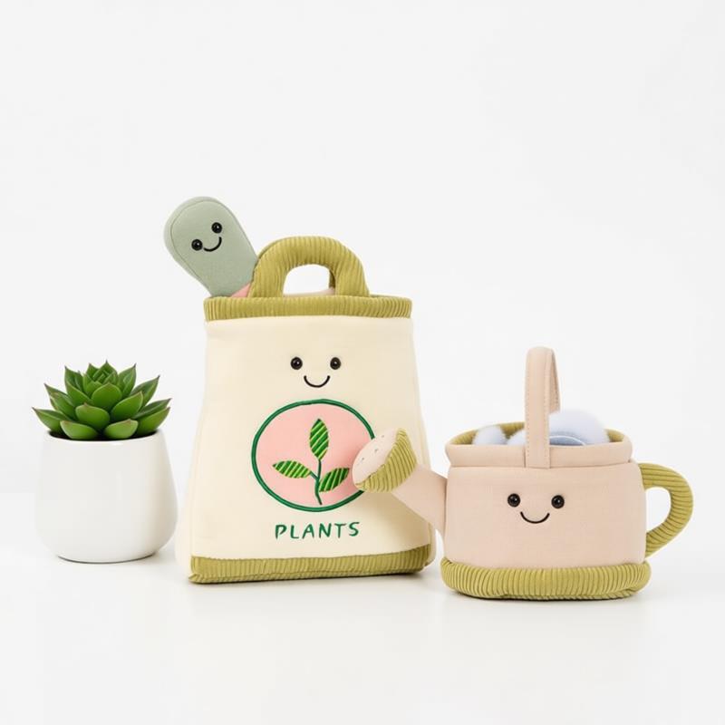カットガーデニングぬいぐるみ植物バッグドロップシャベルじょう - The Plant Parent のレビューと価格