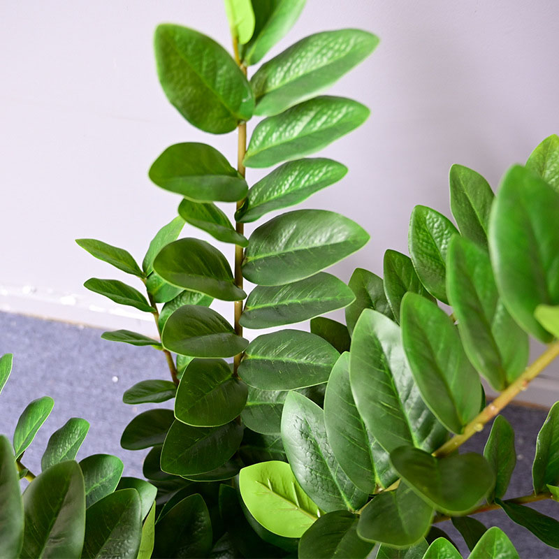 25インチ熱帯大人工植物分岐プラスチック偽の葉緑の葉家の庭の - Fiddle Leaf Fig のレビューと価格