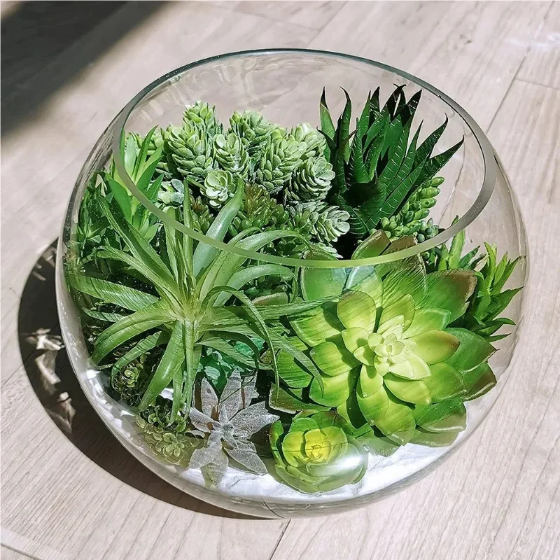 10/20 個 PVC 多肉植物グリーンフェイク多肉植物家庭 - Snake Plant のレビューと価格